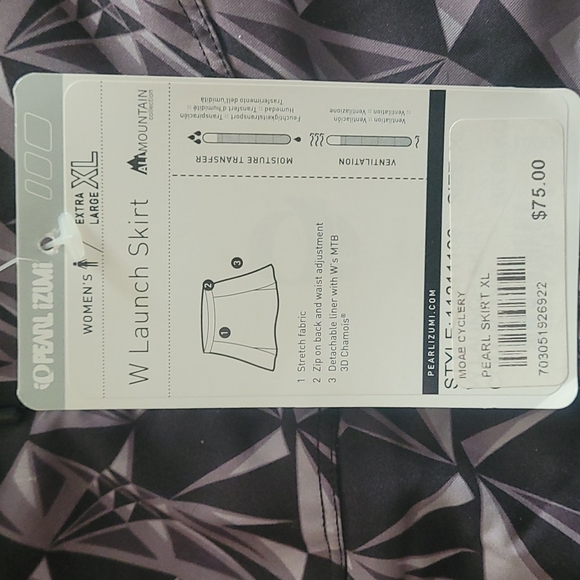 NWT Pearl Izumi Launch Cycling Skirt - Picture 15 of 15